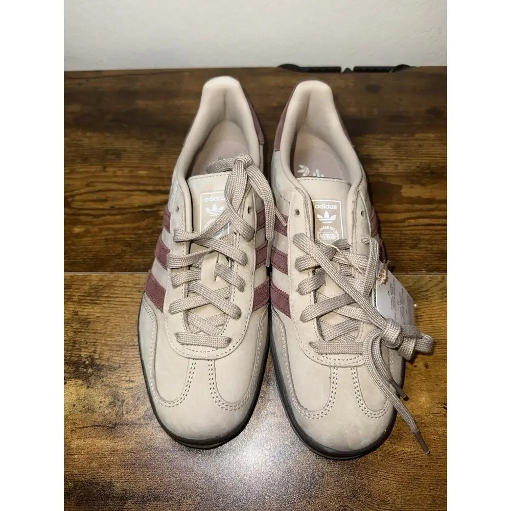 Adidas Originals GAZELLE INDOOR Trace Khaki / Fox Brown JQ8387 Unisex NEW